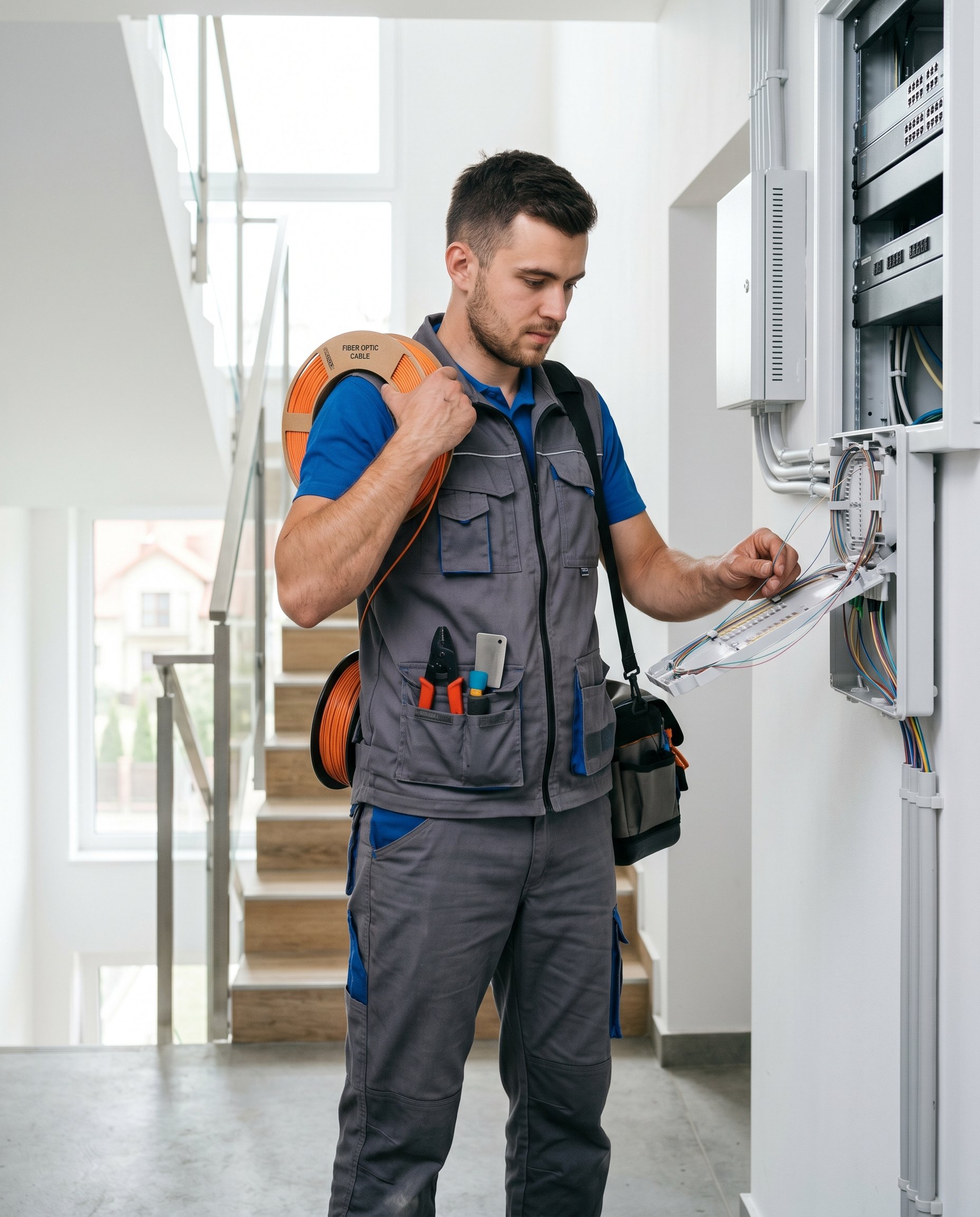 Praca i współpraca z DATA‑COM w Rzeszowie: instalacje, sprzedaż i budowa sieci FTTH.